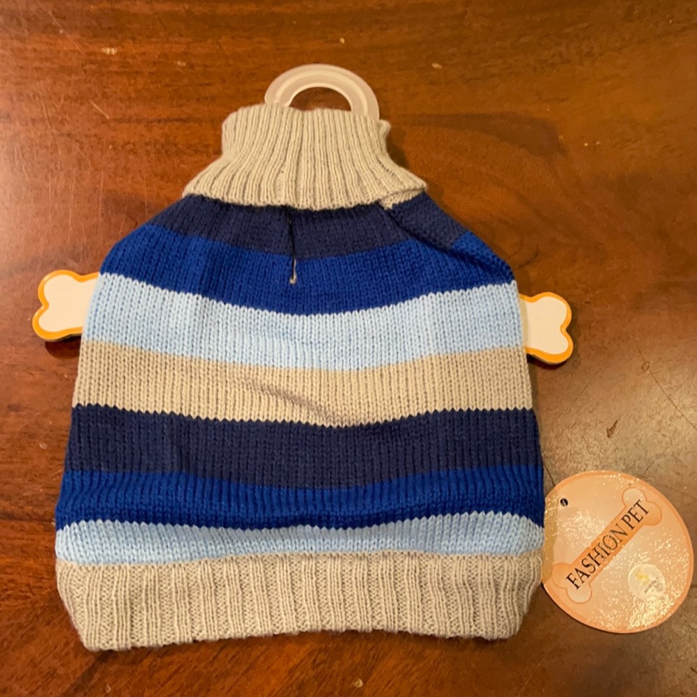 Dog Fashion Pet Stripe Sweater NWT small